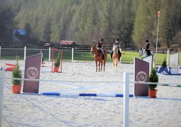 Show jumping arena